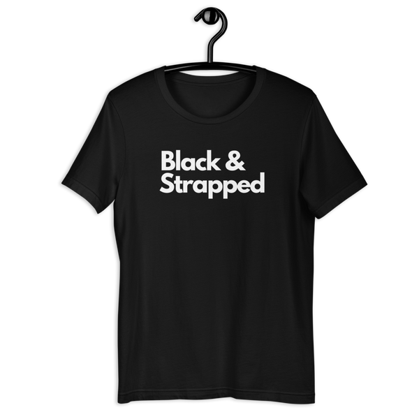 Black & Strapped T-Shirt